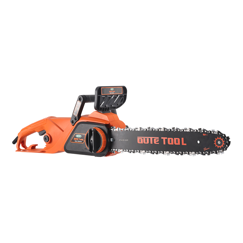 OT7C118S In Line Motor Chain Saw  Double Brake Economical Style Tool Free Chain Adjustment